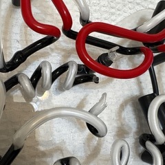 【通電反応あり】HONGBA 招き猫ネオンライト（ガラス・アクリル割れあり／修理できる方へ）の画像