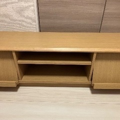 【良品】ローボード(テレビ台) 収納つきの画像