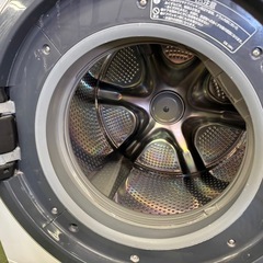 19東京 296 送料設置無料　日立　ドラム式洗濯機　10㌔　乾燥機能付き の画像