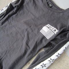 🍊AVIREXシャツブラックの画像