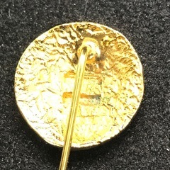 レア 正規品 ヴィンテージ シャネル ライオンモチーフ ピンブローチの画像