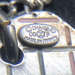 正規品 シャネル マトラッセ ドッグタグ ネックレス　の画像