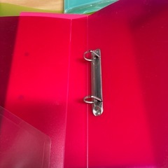 クリヤーブックとバインダーの画像