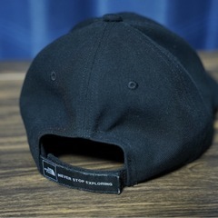 ノースフェイス キャップ ブラックの画像