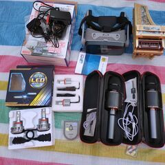 雑貨 置物 日用品 電気製品 ラジコン サッカーブランケットなどジャンクまとめの画像