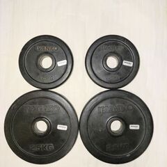 IVANKO  ラバーダンベルプレート2.5kg 1.25kg 計4枚の画像