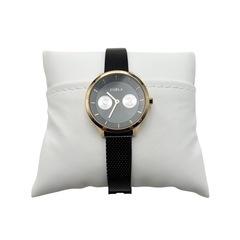 ⭐️美品⭐️ FURLA クォーツ 腕時計 ブラックメッシュの画像
