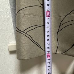 【取引中】北欧風カーテン・ブラウン 65×110cmの画像