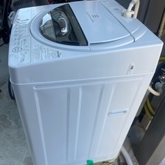 TOSHIBA 縦型洗濯機 AW-6G9（W）（2021年製）の画像