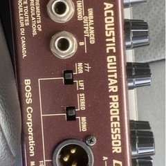 BOSS AD-8 アコースティックギタープロセッサーの画像