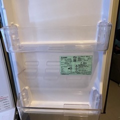 三菱 冷蔵庫 146L 2015年製の画像