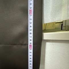 ココアブラウンカーテン・レースセット 115×140cmの画像