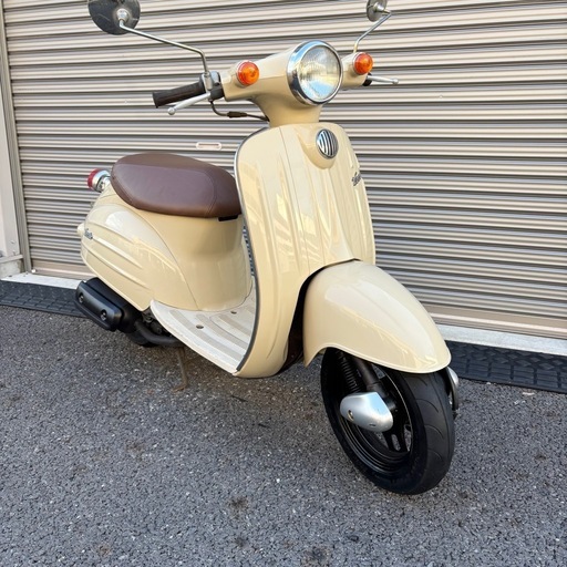 4351.お洒落レトロ　ヴェルデ　激速　バッテリー、シート新品　千葉県柏市　即日配送、自走引き取りも可能