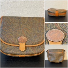 ヴィンテージ⭐︎Angiolo Del Gobbo ペイズリー 総柄 イタリア製　お得🉐の画像