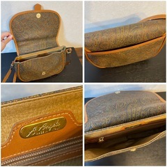 ヴィンテージ⭐︎Angiolo Del Gobbo ペイズリー 総柄 イタリア製　お得🉐の画像