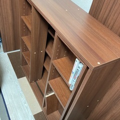 ◾️本棚 コミックラック スライド レール 可動の画像