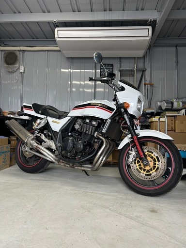 Kawasaki  ZRX400  希少ローソンカラー白