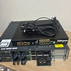 WS-C3750X-24T-L ×2台 C892FJ-K9 ×1台の画像