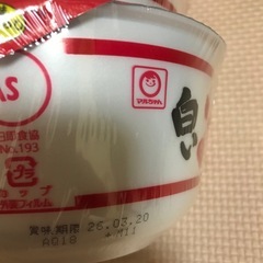 白い力もちうどん4個の画像