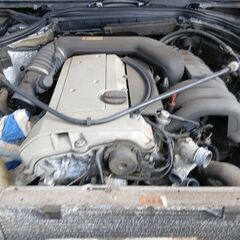 MベンツE280エンジン付属部品込販売―104型エンジンですの画像