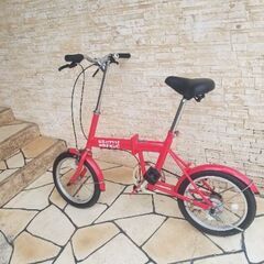 折り畳み　自転車　　中古品　の画像