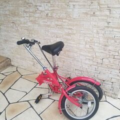 折り畳み　自転車　　中古品　の画像