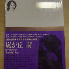 『嵐が丘　詩』E.ブロンテ　講談社の画像