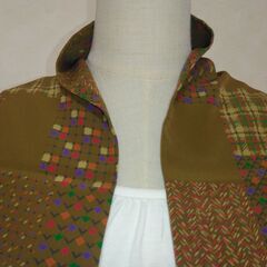 ストール　キャメルの画像