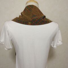 ストール　キャメルの画像