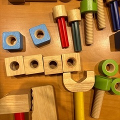 Ｉ’ｍ　ＴＯＹ カーペンターテーブル　中古の画像