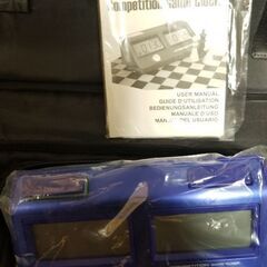 チェスセット　デジタル対局計付属　未使用品の画像