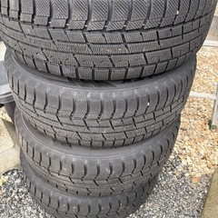 スバル　XV等　SUVスタッドレスアルミ付きの画像