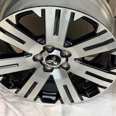 デリカD5　18inch後期純正ホイール　美品の画像