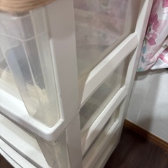 洋服 収納 チェスト 4段の画像