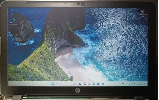 フリマ販売済み【配達可】WIN11Pro　HP pavilion15 P-218TU【SSD3年保証】バッテリー使用可