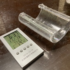 未使用品　時計　ペン立て付きの画像