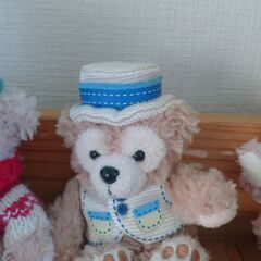 ダッフィー、シェリーメイ　ぬいぐるみの画像