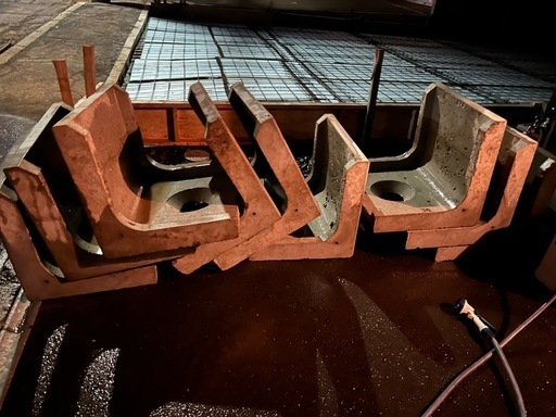 ヒノデコンクリート 500 L型土留めブロック L型ブロック