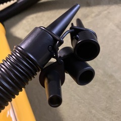 ロゴス　空気入れ　押しても引いても空気が入る不思議なポンプの画像
