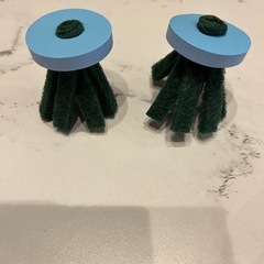 ［取引中］メダカ　たくさん　水草　産卵床セット②の画像