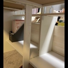 白いデスク　幅120×奥行60×高さ72の画像