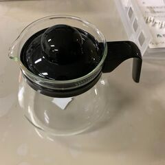 【中古】IWAKI珈琲ポットKT7966-BK2　容量1Lの画像