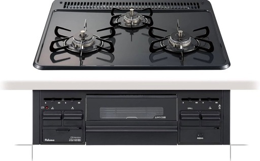 工事込み　
パロマ　ビルトインコンロ