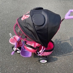 ミニー 三輪車 使用少なめ 室内保管の画像