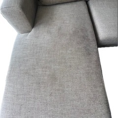 (運搬費込)(即日、深夜ok) ソファー幅: 183cm 奥行: 84cm 高さ: 75cm 座面高: 41cmの画像