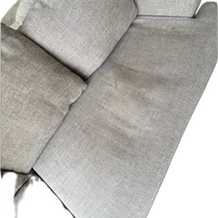 (運搬費込)(即日、深夜ok) ソファー幅: 183cm 奥行: 84cm 高さ: 75cm 座面高: 41cmの画像