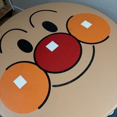 アンパンマン　テーブル　バイキンマン　チェアの画像