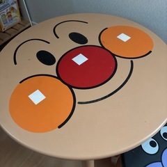 アンパンマン　テーブル　バイキンマン　チェアの画像