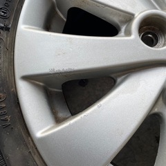 純正アルミホイール付き春タイヤ‼︎155/65/14‼︎軽自動車に‼︎ダンロップの画像