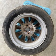 純正アルミホイール付き春タイヤ‼︎155/65/14‼︎軽自動車に‼︎ダンロップの画像